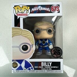 Funko Pop! Power Rangers Billy #673 25th Anniversary Vinyl Figure